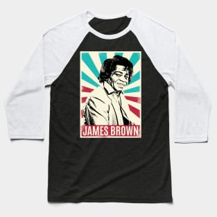 Vintage Retro James Brown Baseball T-Shirt